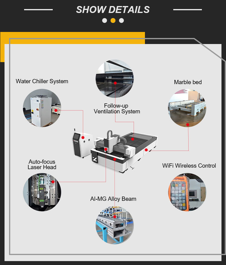 Wide Breadth Heavy Duty High-Speed Laser Cutting Machine Suitable for Elevator Manufacturing