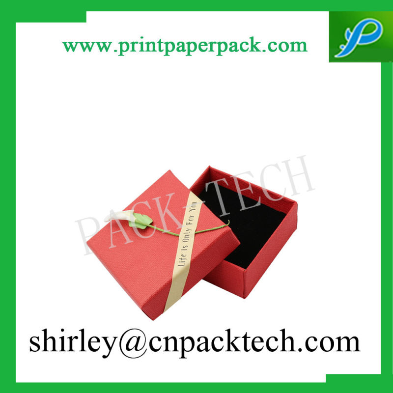 OEM Custom Rigid Craft Christmas Paper Packing Box, Fancy Jewelry Box