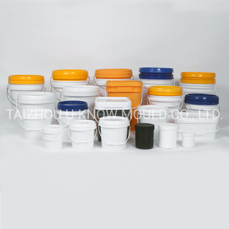 Taizhou 5L 10L 20L Plastic Painting Paint Bucket Mould with Beryllium Copper