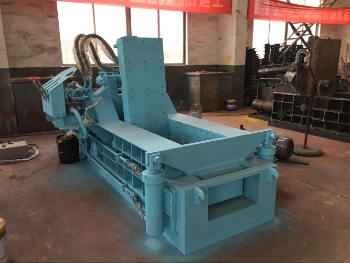 Waste Scrap Small Light Metal Copper Wire Baling Press