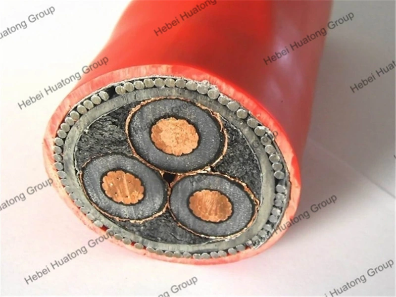 High/Medium Voltage Cable Single Core 3 Core XLPE Insulation Copper Tape Shield Power Cable