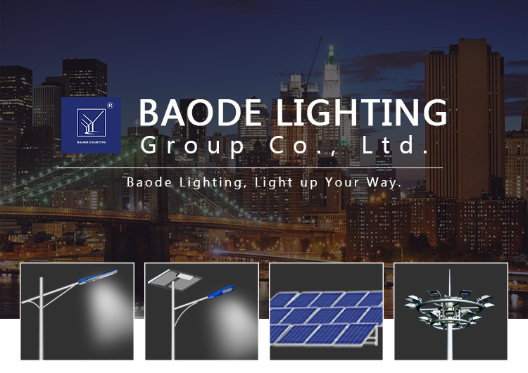Ce Galvanized Steel/Metal Solar LED Street Lighting/Light Lamp Mast/Pillar/Column/Poles (DG-12)