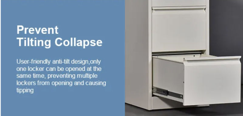 Modern File Storage with Drawer Divider Steel Mobile Storage Cabinet