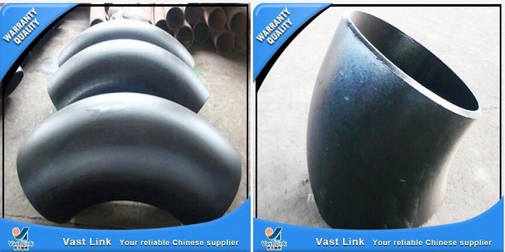 ASTM A234 Wpb Butt Welded Carbon Steel Elbow for Industrial Plumbing