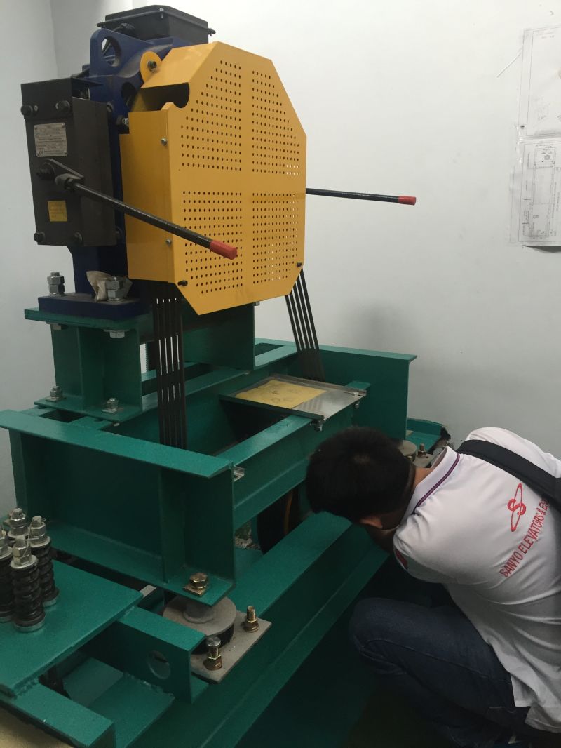 1600kg SANYO Wooden Cabin Laminated Metal Luxury Passenger Lift Elevator