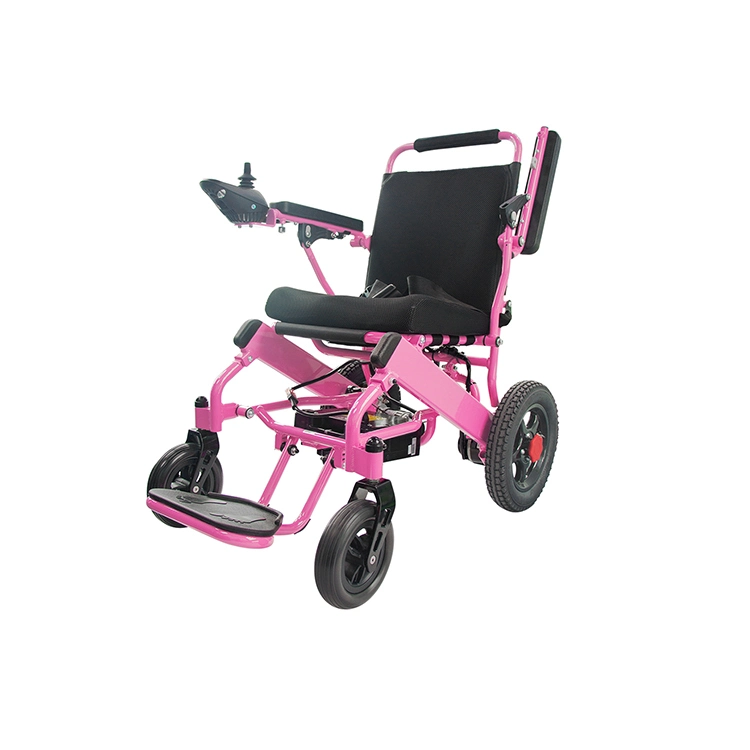 2020 Medical Equipment Travel Lightweight Foldable Electric Wheelchair