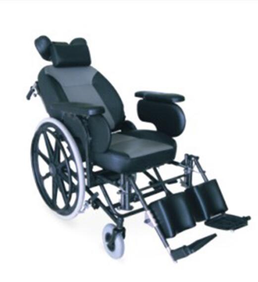 Folding Electric Reclining High Backrest Type Manual Wheelchair