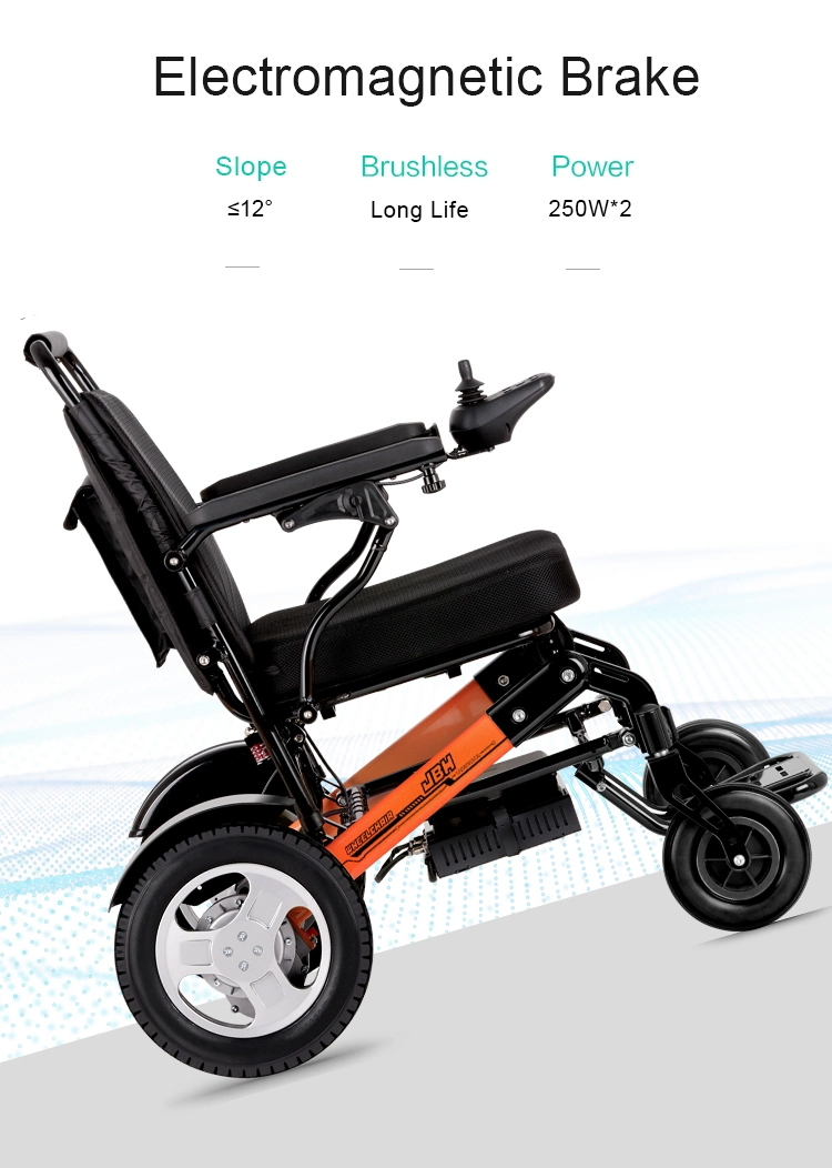 Lightweight Motorized Easy Folding Power Electric Wheelchair