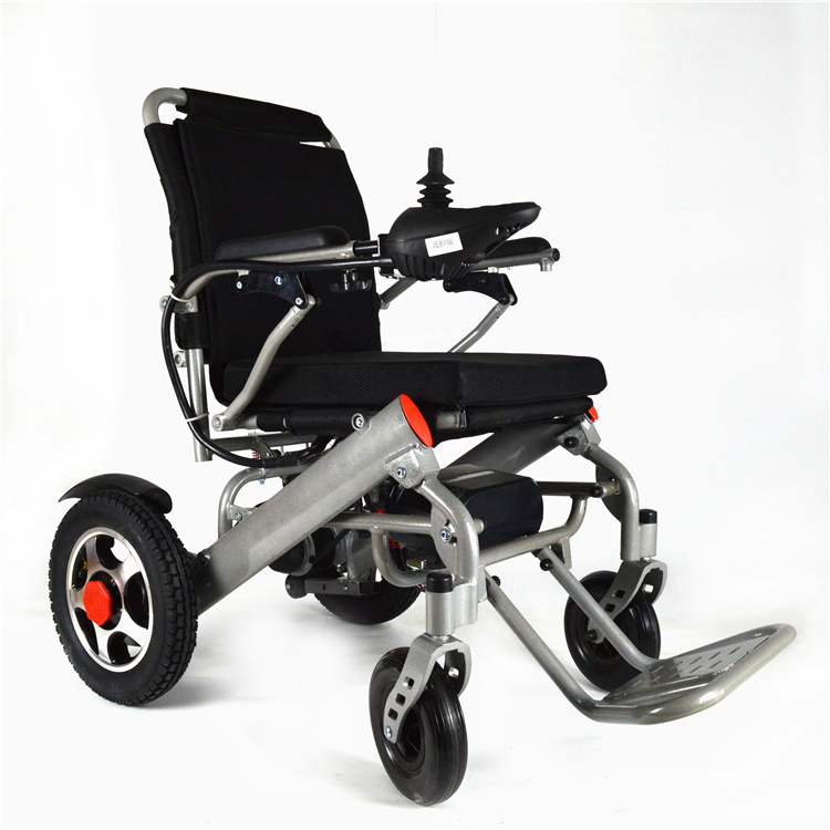 Distributor Wanted Kinds of Lightweight Portable Folding Mobility Electric Wheelchair for Disabled