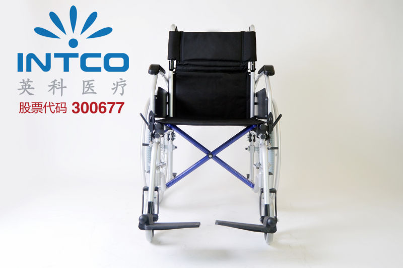 Mobility Aids Aluminum Manual Foldable Wheelchair for Disabled People