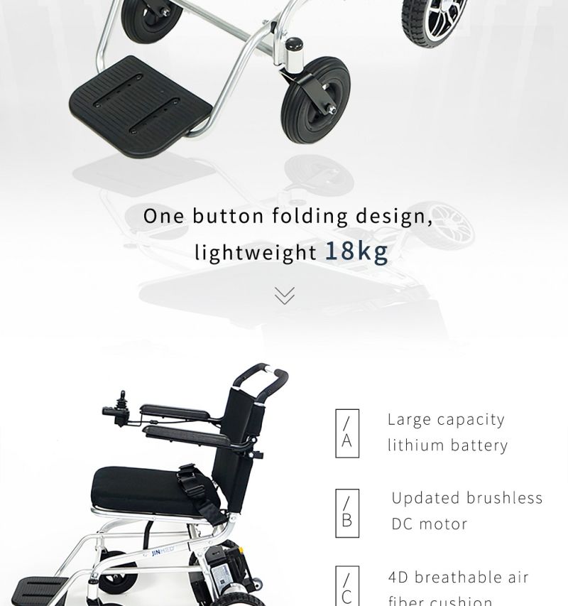 Jinmed Power Wheelchair/Electric Wheelchair/Folding Wheelchair