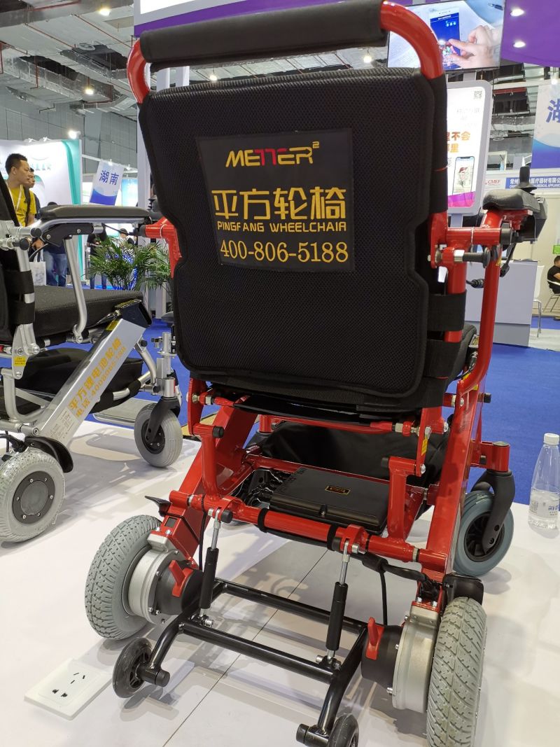 aluminum Alloy Ultra Light Motorized Portable Wheelchair with Ce, ISO13485