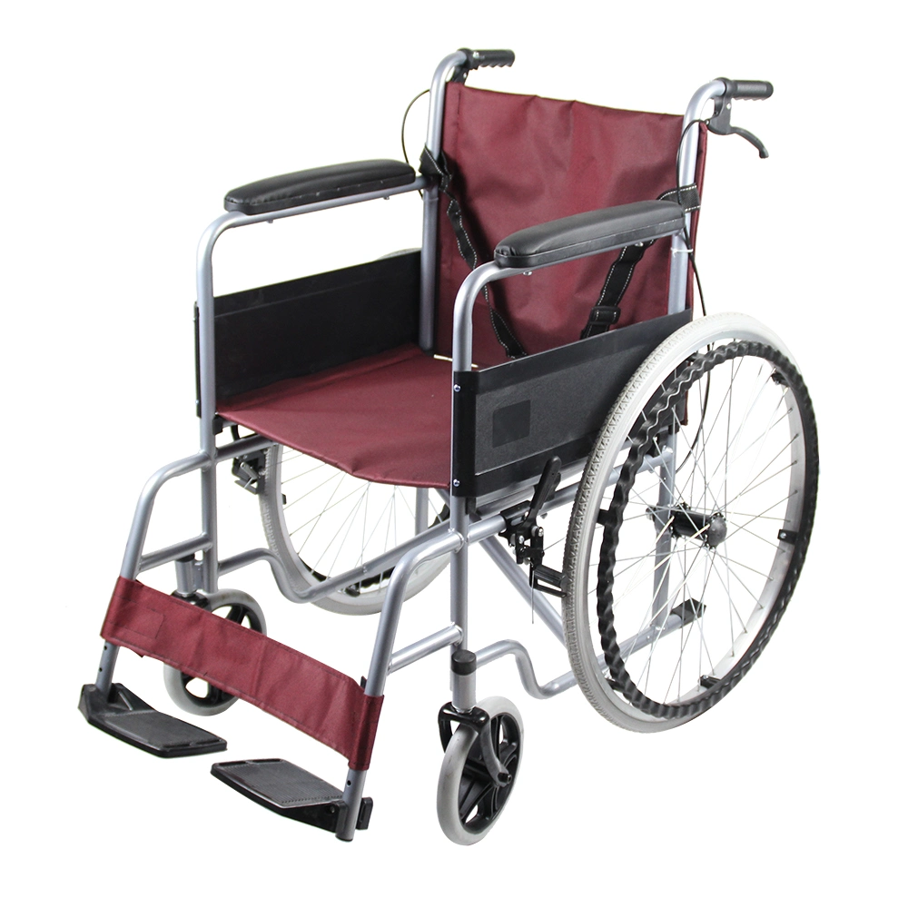 China Wholesales Portable Folding Lightweight Handicap Wheelchair