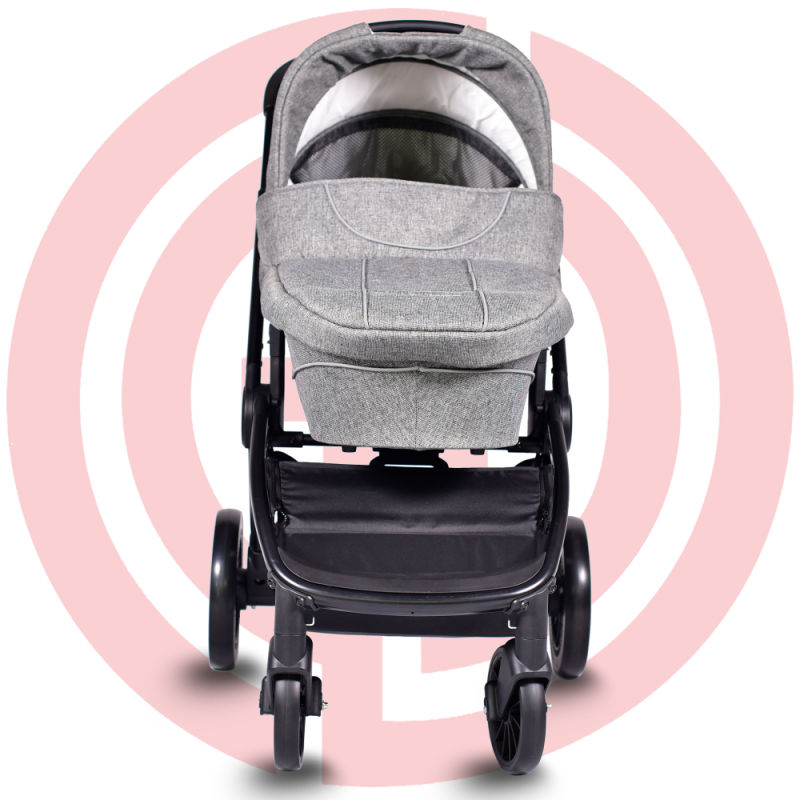 Baby Carriage with 3 in 1 Multi-Function, Luxury Baby Pram