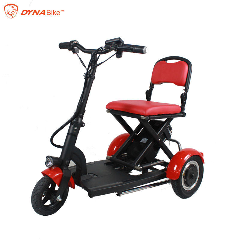 Removable Battery Portable Folding Lightweight Handicapped Scooter Electric