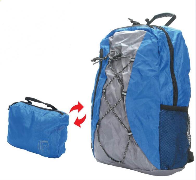 Deluxe Custom Travel Foldable Waterproof Backpack Foldable Hiking Folding Backpack