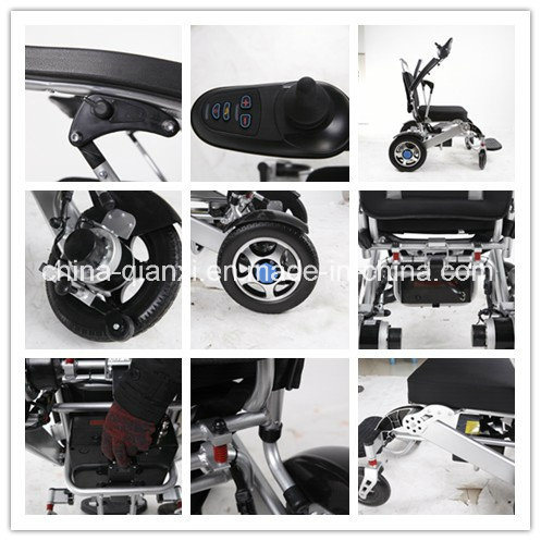 Ce Approved Electric Motor Powered Wheelchair