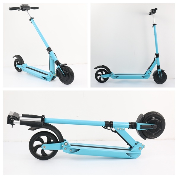 8 Inch Motor Wheel LCD Display Electric Scooter