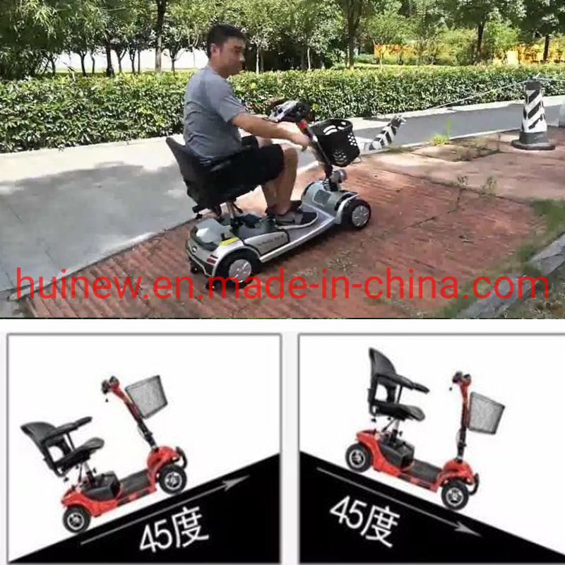 Double Frame Electric Handicapped Mobility Scooter with Ce