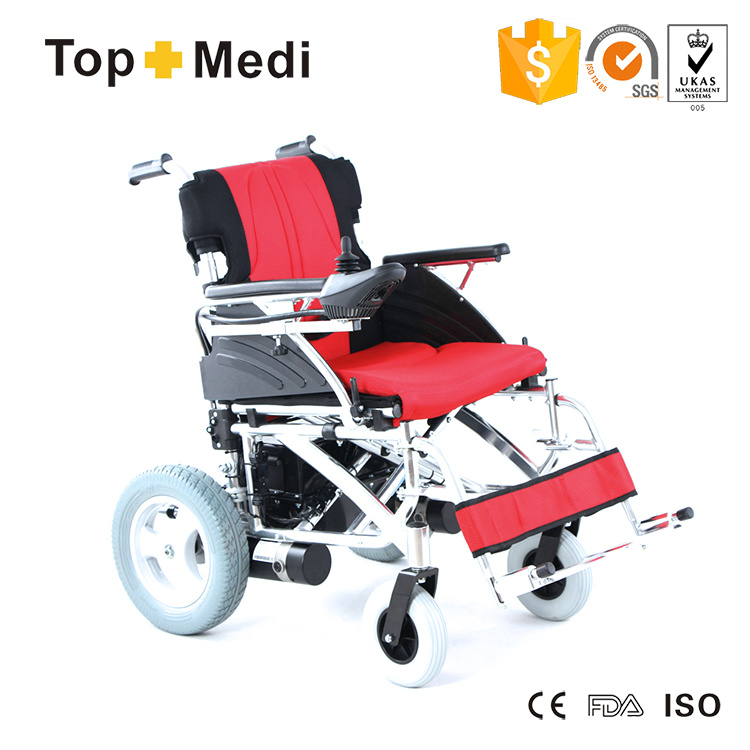 2017 Economic Detachable Power Wheelchair/Folding Electric Wheelchair for Handicapped