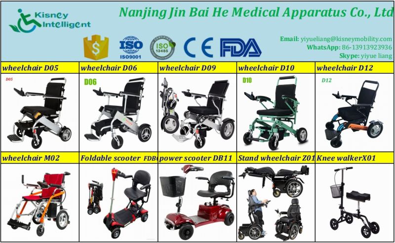 Medical Stand up Power Wheelchair Manufacturer Produce Mobile Chairs for The Elderly