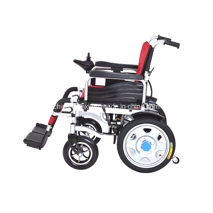 Hot Sale Lightweight Folding Electric Wheelchair for Disabled People