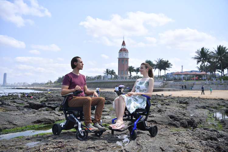 Light Portable Foldable Electric Power Wheelchair