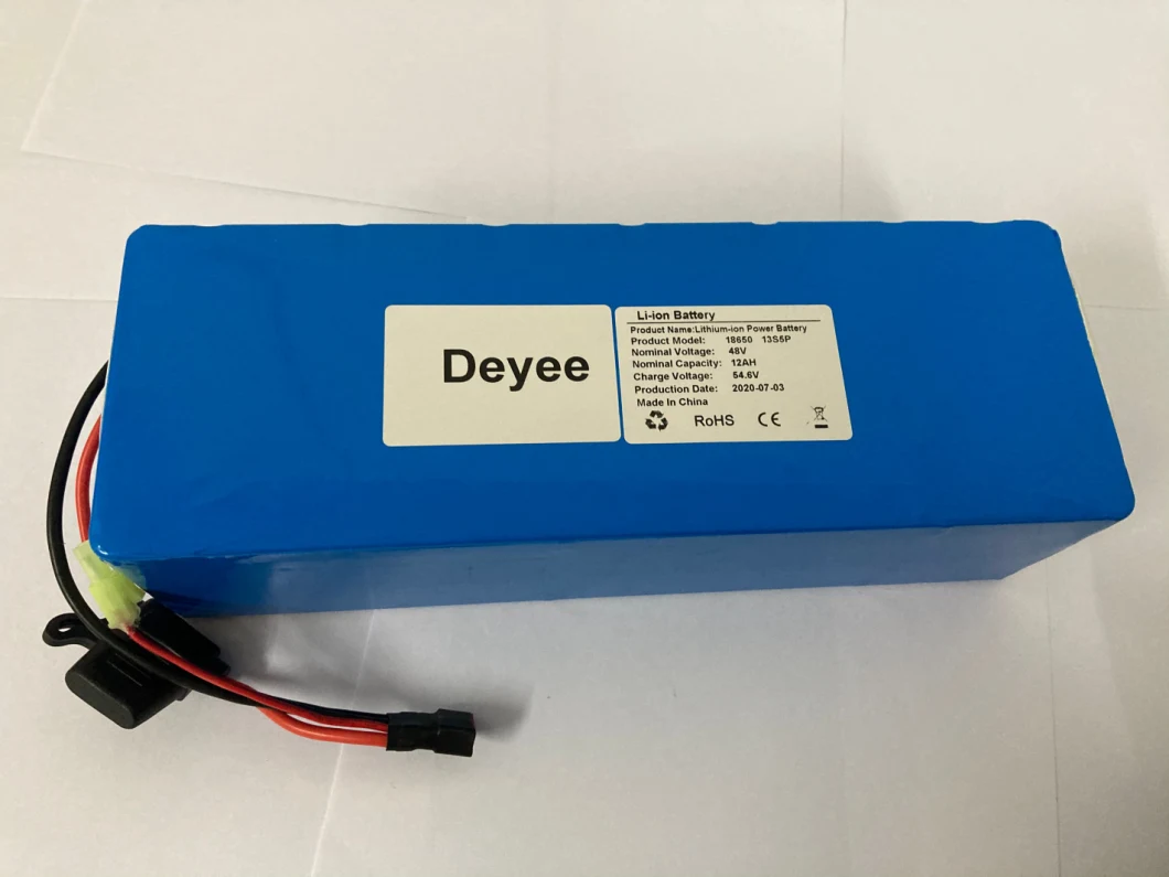 Lithium Battery 48V 12ah 15ah 18ah 20ah 30ah Rechargeable Battery Pack for Electric Scooter/ Ebike/ Wheelchair