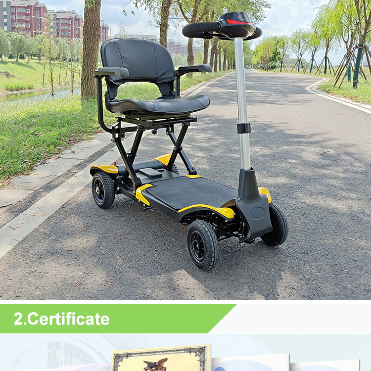 Big Size Power Portable Electric Folding Mobility Scooter