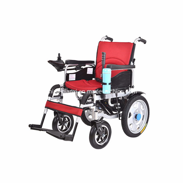 Hot Sale Lightweight Folding Electric Wheelchair for Disabled People