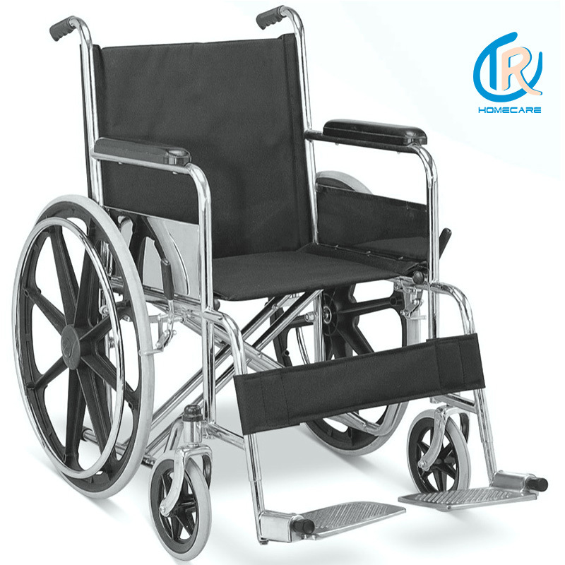 Hina High Quality Handicapped Hospital Folding Manual Lightweight Wheelchair