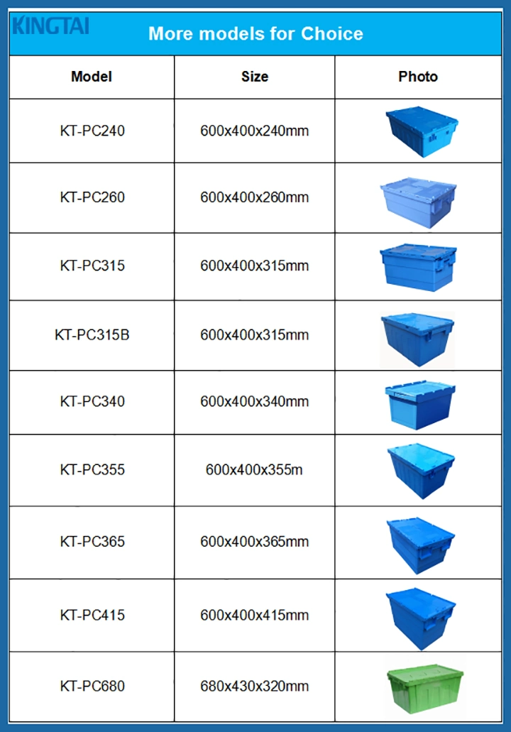 Plastic Moving Box/Moving Crate/Moving Container Supplier in China