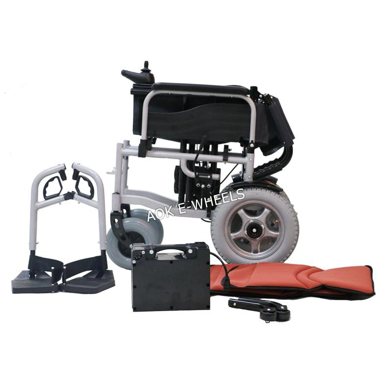 250W New Foldable Electric Wheelchair with Electromagnetic Brake (PW-002)