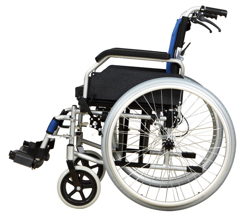 Aluminum Wheelchair Foldable Manual Orthopedic Wheelchair