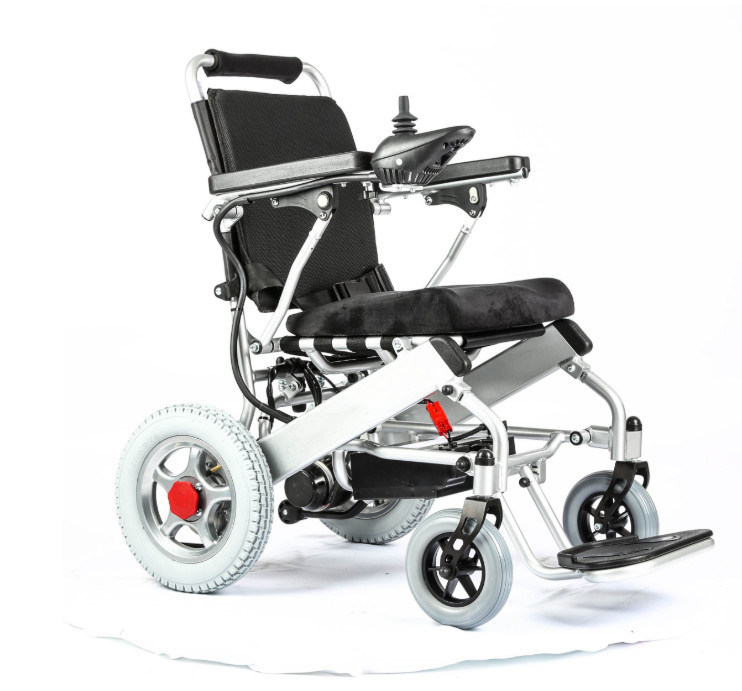 Portable Light Weight Handicapped Folding Electric Power Wheelchair