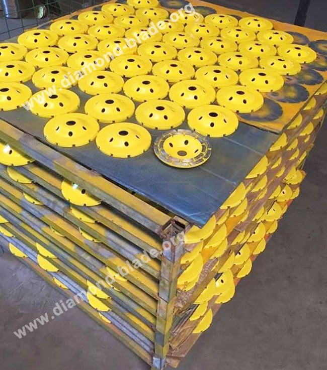 4 Inch Light Weight PCD Grinding Cup Wheels for Epoxy Coating Removal