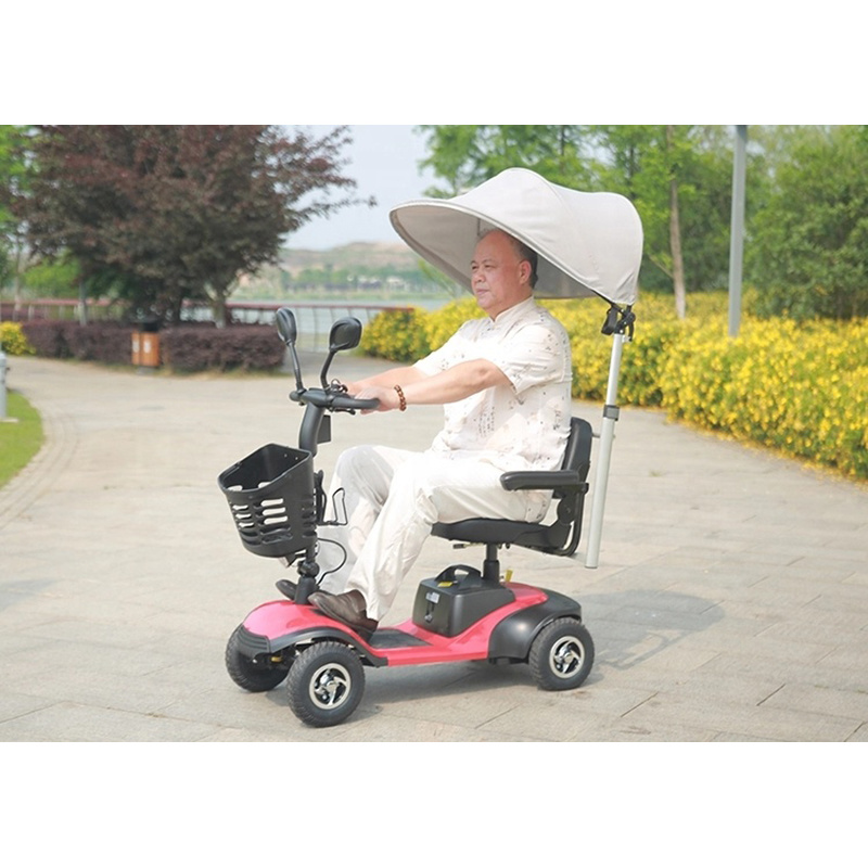 Topmedi 4 Wheel Detachable Mobility Power Electric Scooter for Disabled