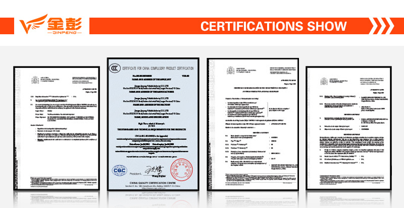 Jinpeng EEC Certificate Electric Tricycles Adult Electric Tricycles for Cargo Passenger