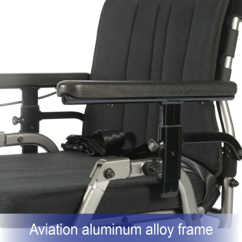 Stable Folding Electric Wheelchairs, Aluminum