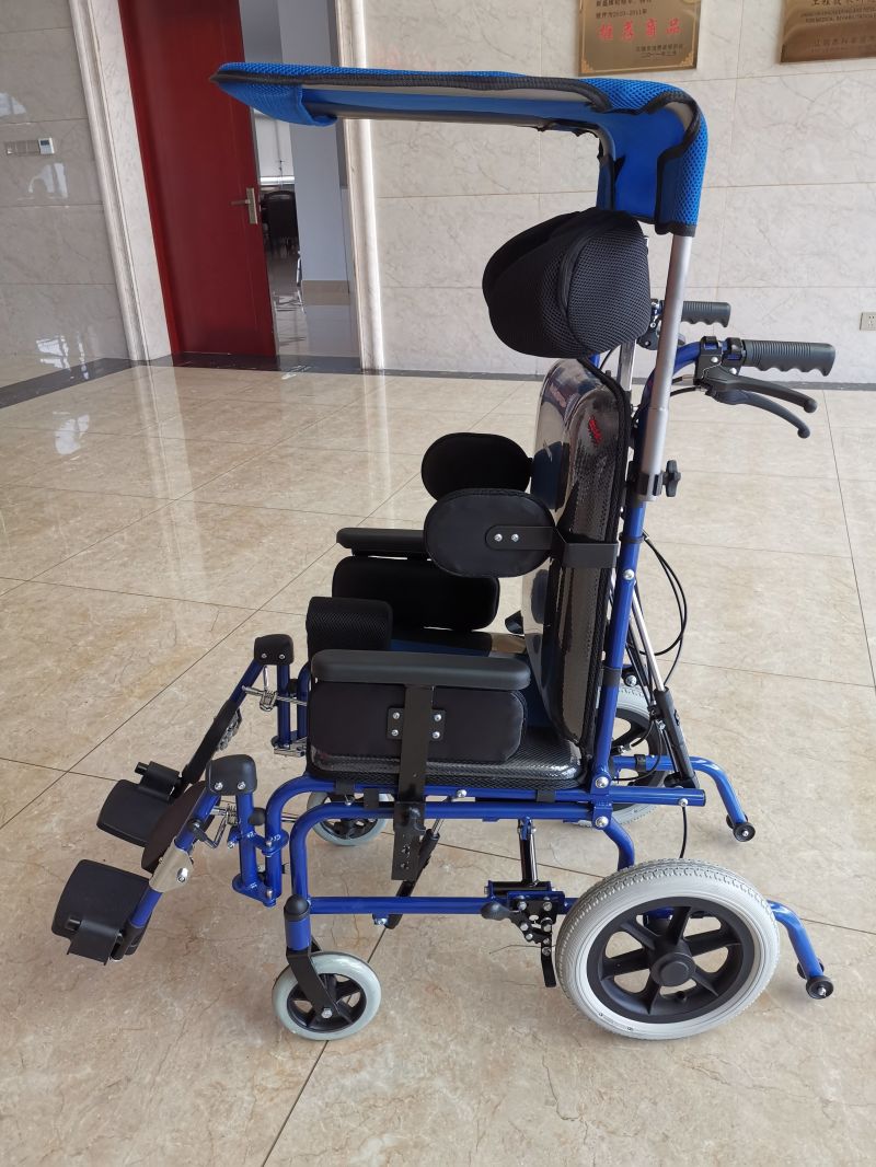 Controller Wheelchair Height Adjustable Seat Wheelchair for Handicap