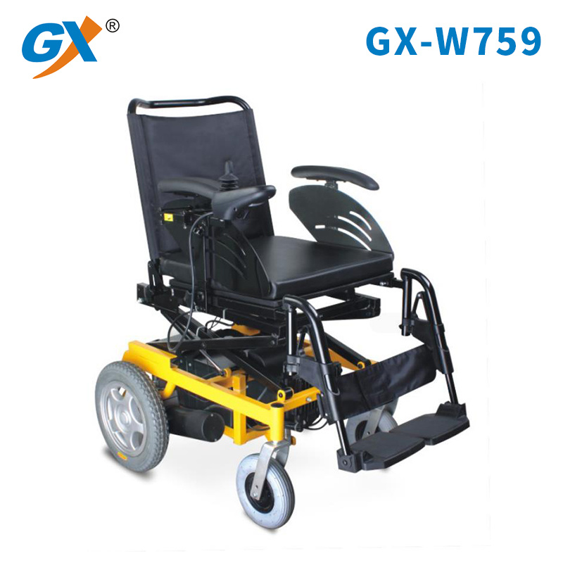 Disabled Foldable Motorised Wheelchair for Sale (GX-W764)