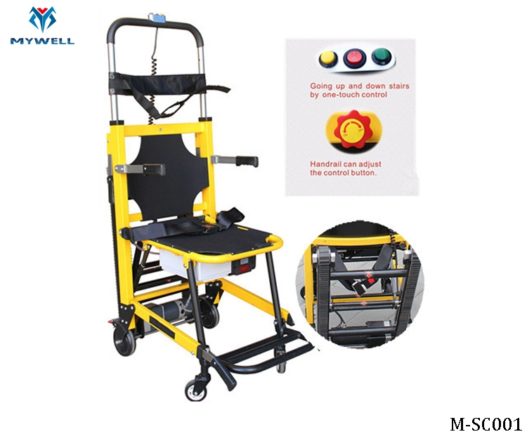 M-ESC001 Rehabilitation Manual Stair Climbing Wheelchair Walker Chair