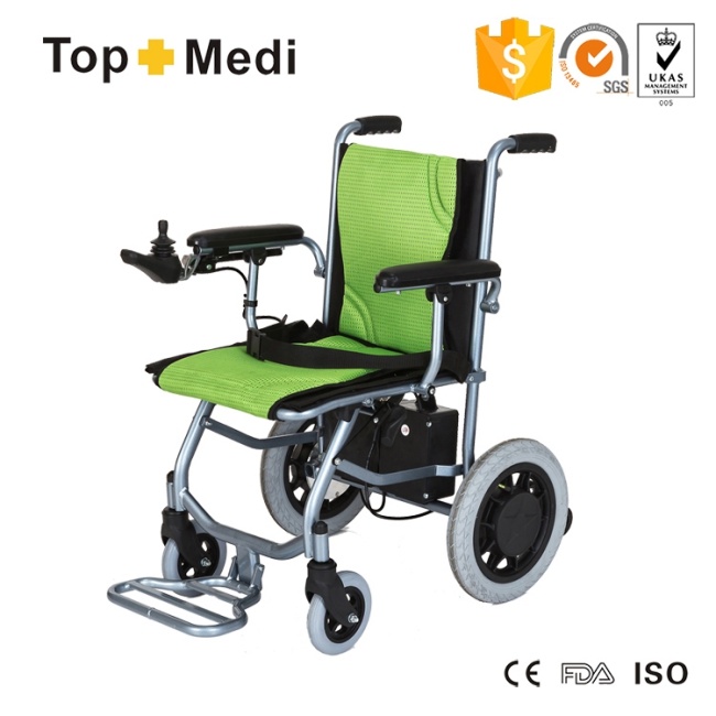 Handicapped Ultra Lightweight Mini Electric Power Wheelchair for Disabled People