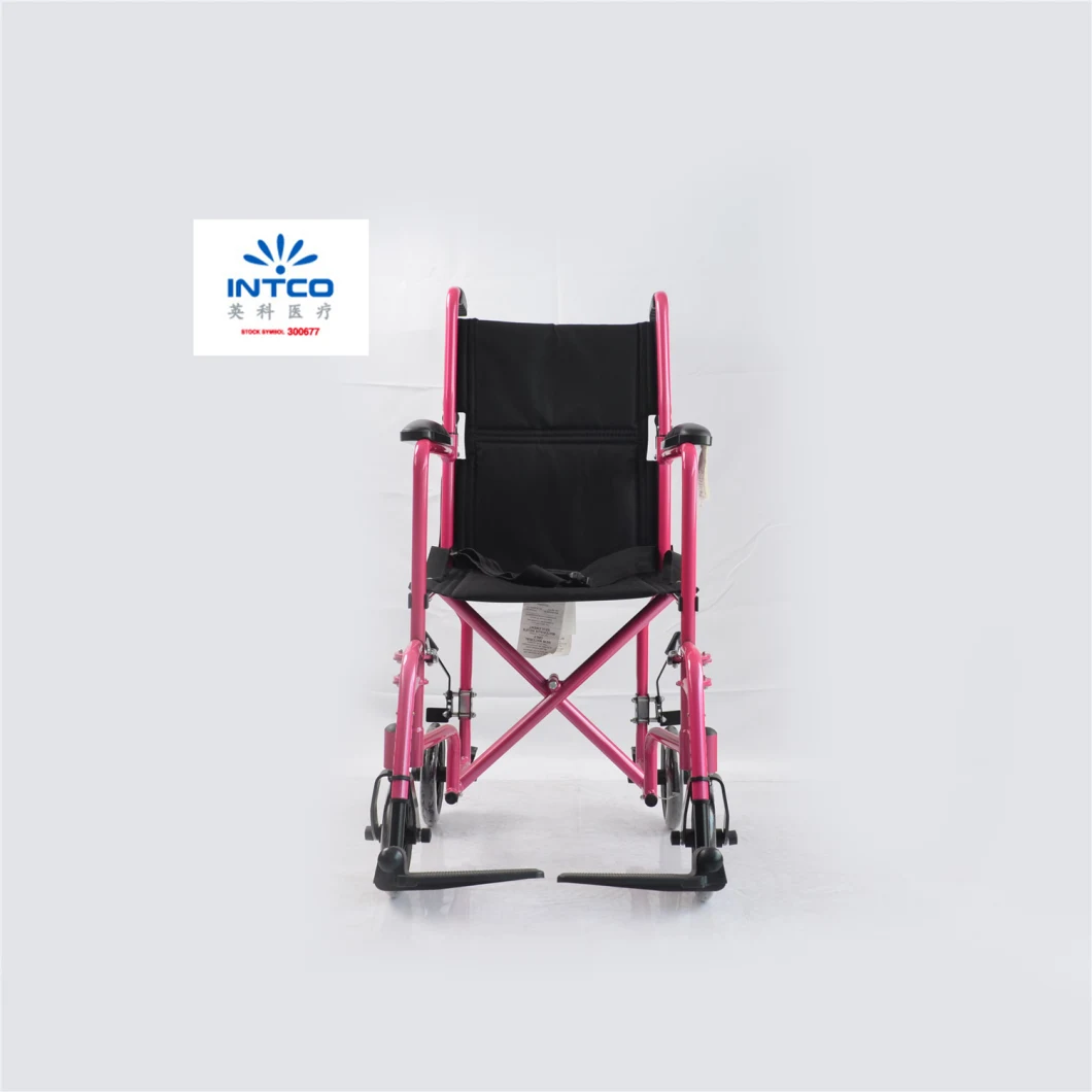 Compact Lightweight Transport Aluminum Wheelchair Within 11kg