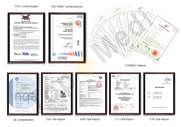 Power Light Weight Smart Folding Mobility Electric Wheelchair for Disabled