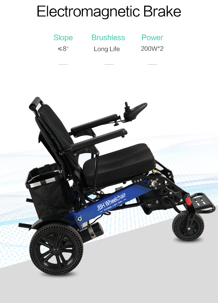 Dynamic Controller High Quality Foldable Disabled Electric Wheelchair