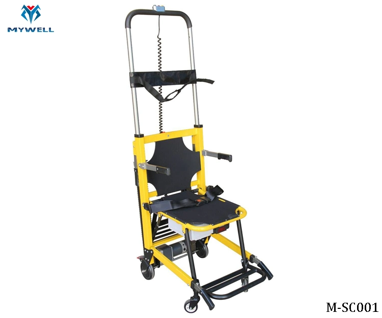 M-ESC001 Special Emergency Folding Climbing Wheelchair Climber Electric Stair Chair for Sale