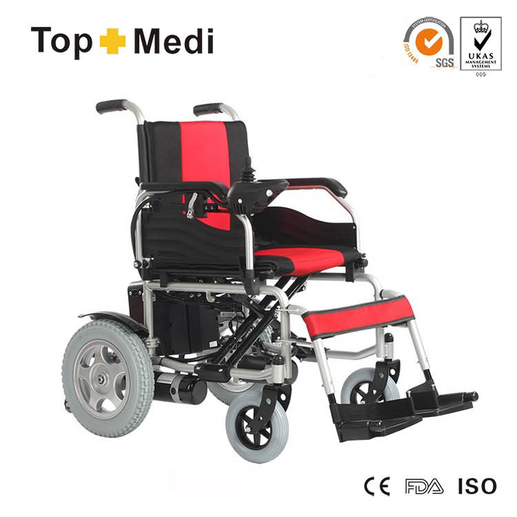 2020 Portable Folding Electric Power Wheelchair for Elderly People