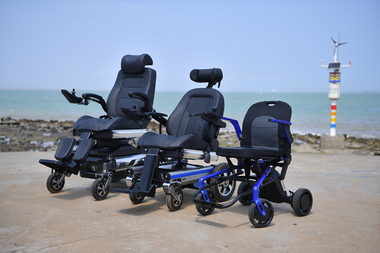 Light Portable Foldable Electric Power Wheelchair