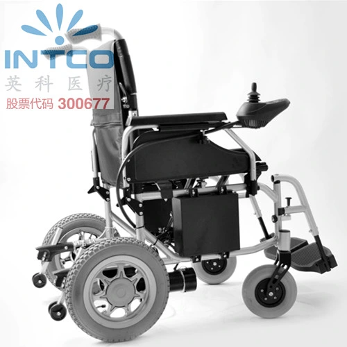 Aluminum Power Wheelchair Electric Easy Folding Without Taking off Battery